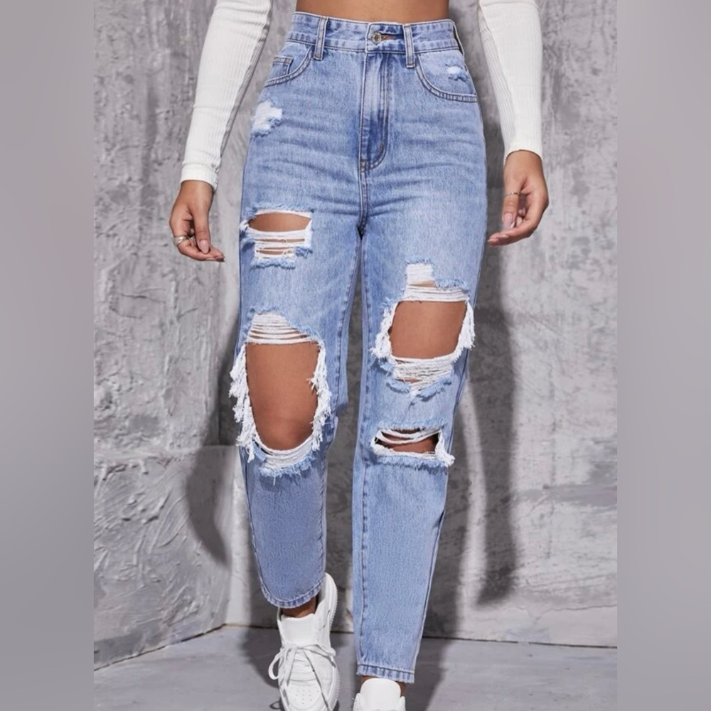 Shein ripped jeans - XS